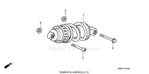 Rear Shock Absorber Schematic