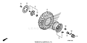 Front Wheel Schematic