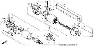 Starter Motor Schematic