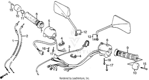 Switches + Cable + Mirrors Schematic