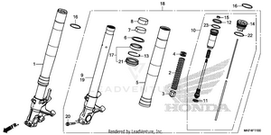 Front Fork (1) Schematic