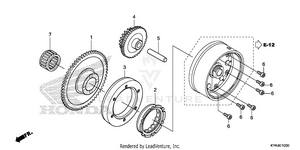 Starting Clutch Schematic