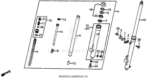 Front Shock Absorber Schematic