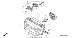 Headlight Schematic