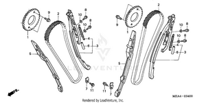 Cam Chain@tensioner Schematic
