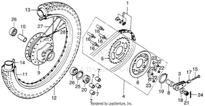 Rear Wheel Schematic