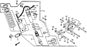 Rear Shock Absorber 83 Schematic