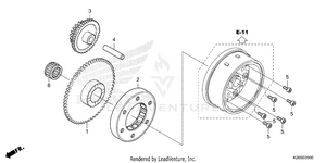Starting Clutch Schematic