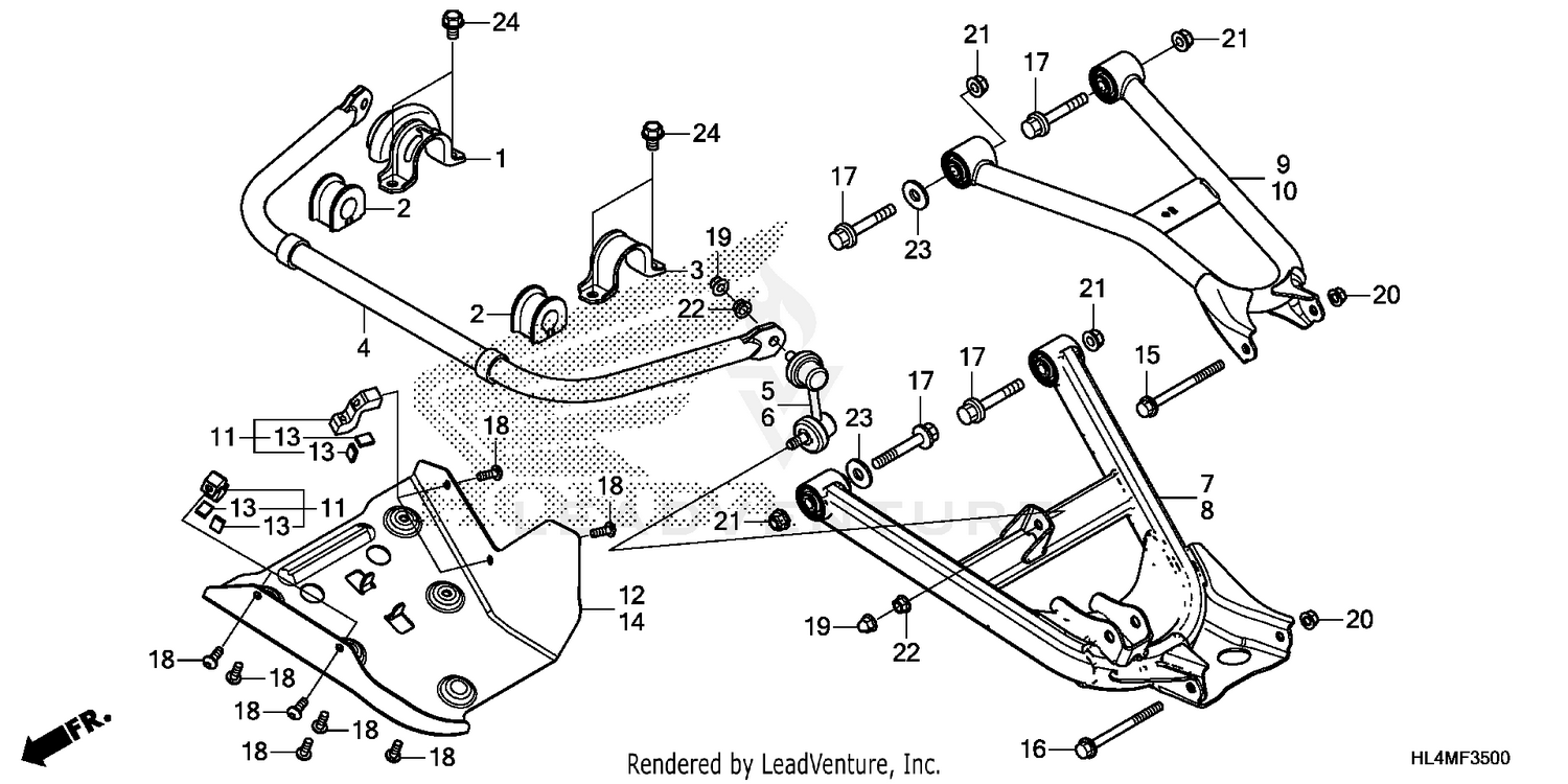 REAR ARM@REAR STABILIZER