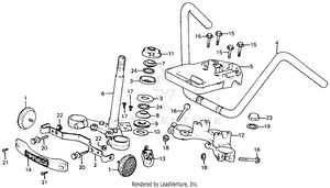 Handlebar + Stem + Top Bridge Schematic
