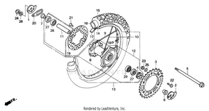 Rear Wheel Schematic