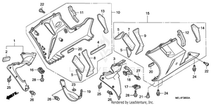 Lower Cowl (1) Schematic
