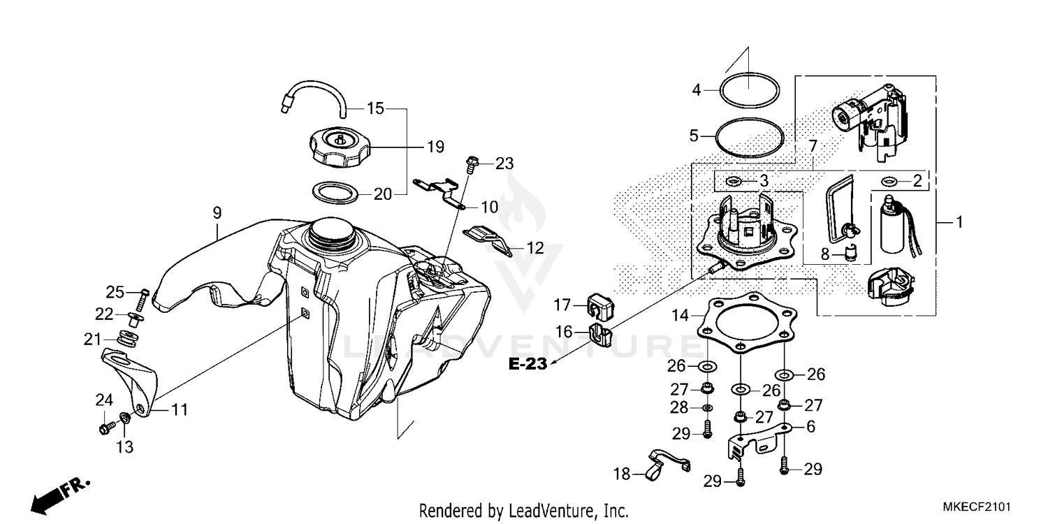 Assembly diagram