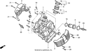 Vt1100c2front Cylinder Head Schematic