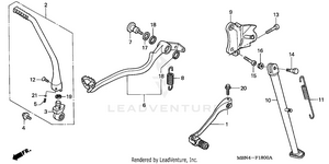 Pedal + Stand Schematic
