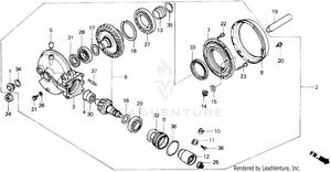 Final Driven Gear Schematic