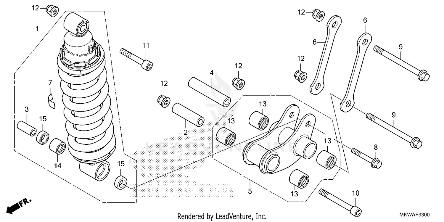 REAR SHOCK ABSORBER