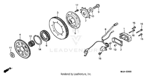Starting Clutch Schematic