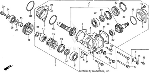 Cross Shaft Schematic