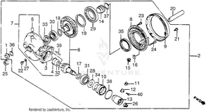 Final Driven Gear Schematic
