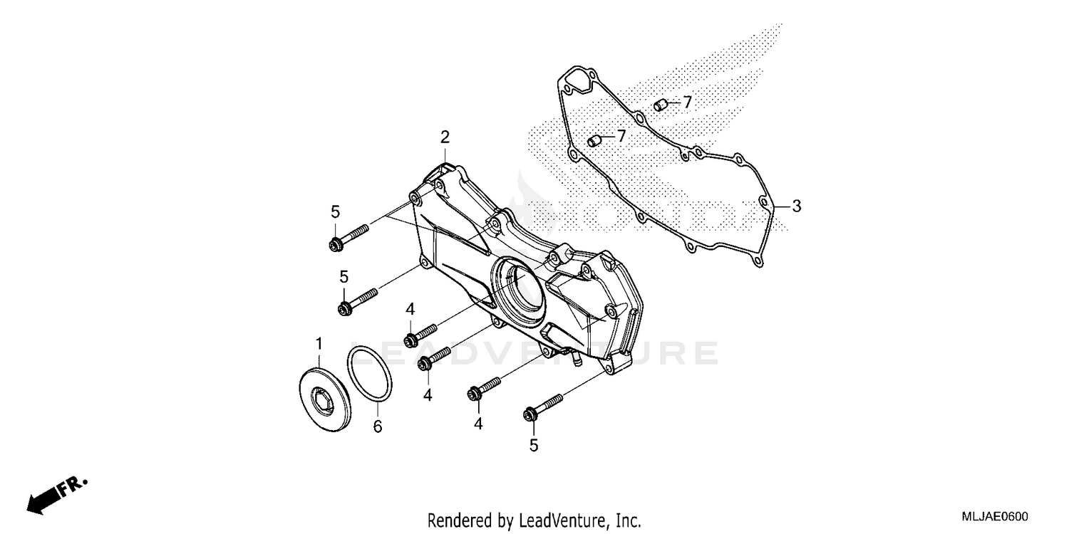 FRONT ENGINE COVER