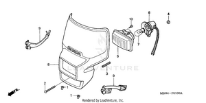 Headlight Schematic