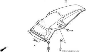 Rear Fender Schematic