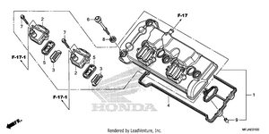 Cylinder Head Cover Schematic