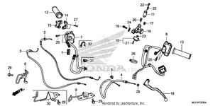 Handle Lever@switch@cable Schematic