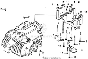 Crankcase Set Schematic