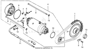 Starting Motor Schematic