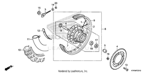 Rear Wheel Schematic