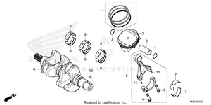 Crankshaft@piston Schematic
