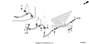 Brake Line (1) Schematic