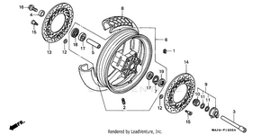 Front Wheel Schematic