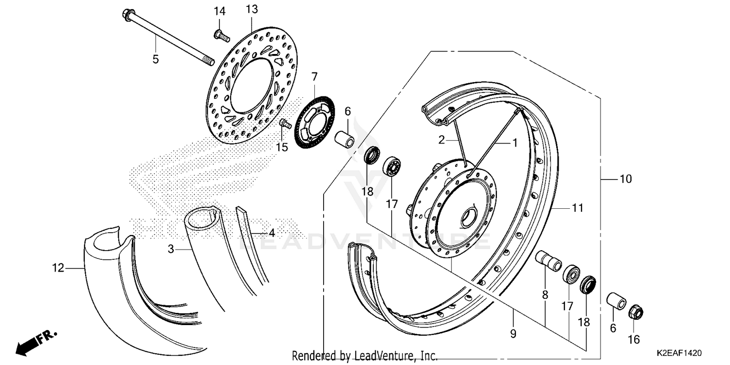 FRONT WHEEL