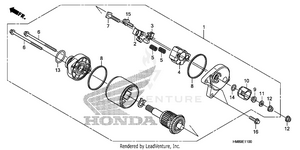 Starting Motor Schematic