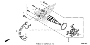 Starting Motor Schematic