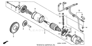 Starting Motor Schematic