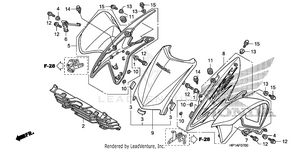 Front Fender Schematic