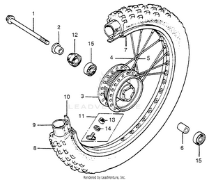 Front Wheel Schematic