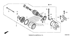 Starting Motor Schematic