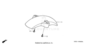 Front Fender Schematic