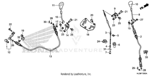 Shift Lever@select Lever Schematic