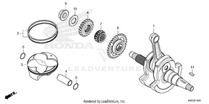 Crankshaft@piston Schematic