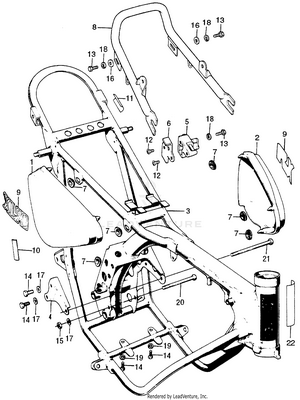 Frame + Side Cover Schematic