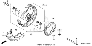 Front Wheel Schematic