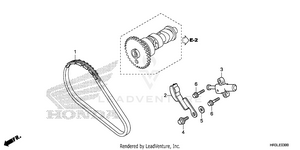 Cam Chain@tensioner Schematic