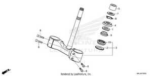 Steering Stem Schematic
