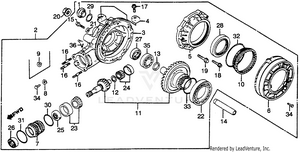 Final Driven Gear Schematic